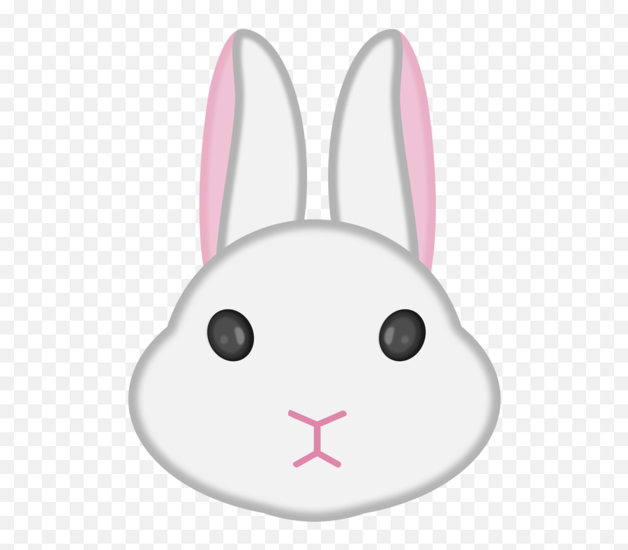Hare Domestic Rabbit Clip Art European - Rabbit Face Clip Art Emoji,Bunny Face Clipart