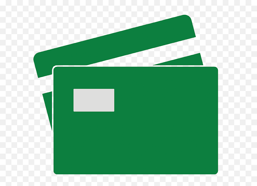 Download Green Cards Icon - Credit Card Full Size Png Credit Card Png Green Emoji,Credit Card Png