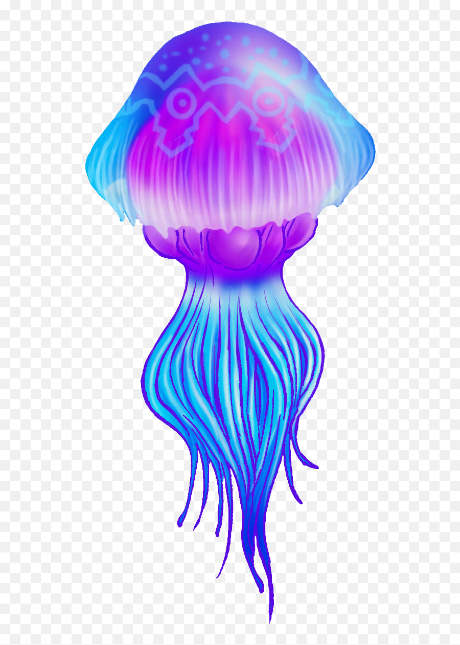Jellyfish Png Gif Clipart - Transparent Background Transparent Jellyfish Emoji,Jellyfish Clipart