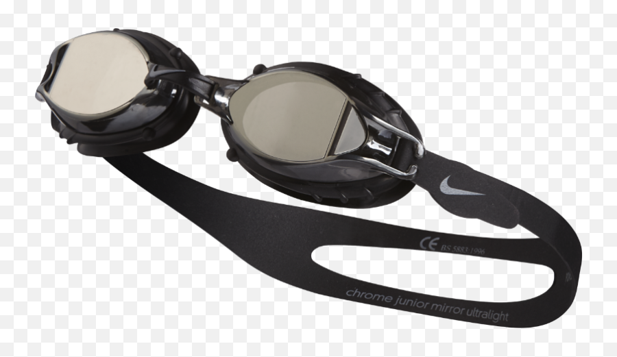 Nike Chrome Mirror Kidsu0027 Swim Goggles - Spencer Glacier Kids Nike Swimming Goggles Emoji,Clout Goggles Transparent