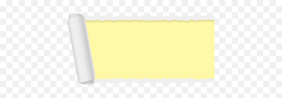 Yellow Ripped Paper Banner - Transparent Png U0026 Svg Vector File Banner Papel Rasgado Png Emoji,Ripped Paper Png