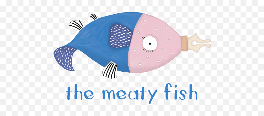 The Meaty Fish Emoji,Fish Logo