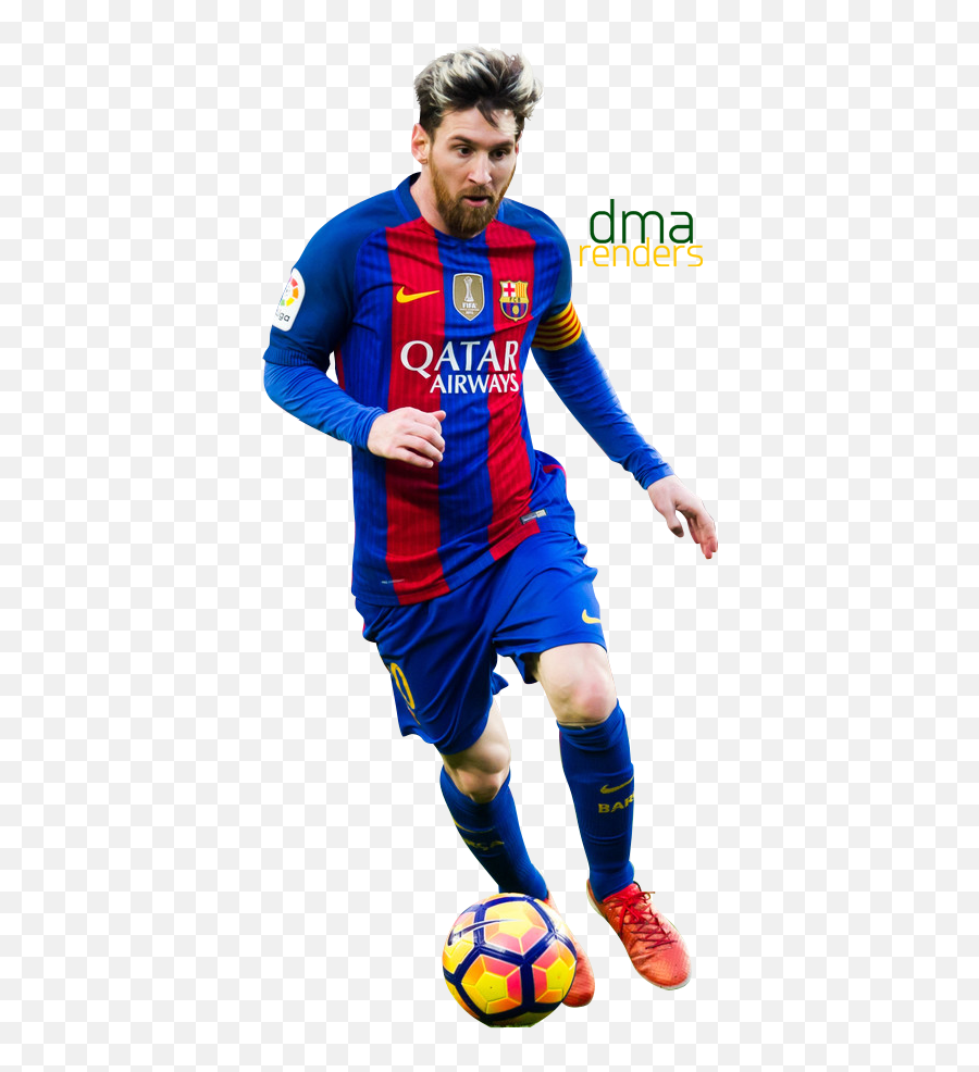 Football Player Messi Png Transparent - Messi With Ball Cartoon Emoji,Messi Png