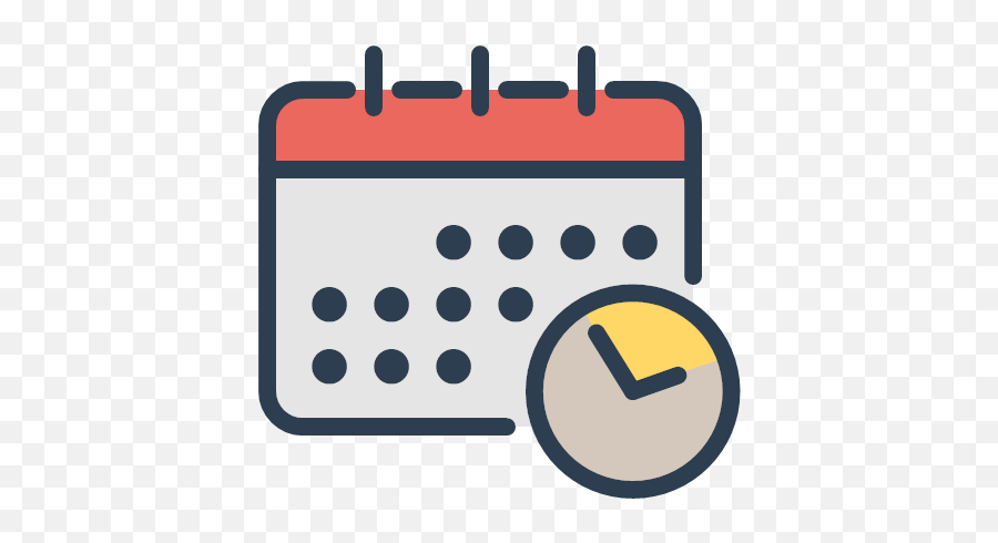 Manage Resolutions Schedule Time Watch Emoji,Schedule Icon Png