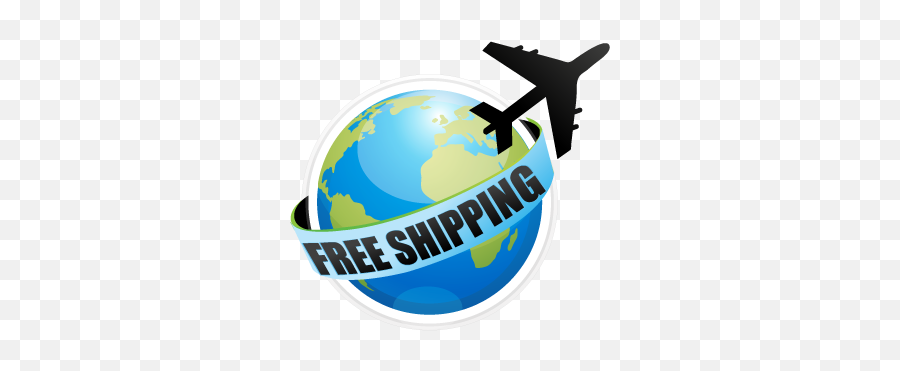 Shipping Around World Logo Template - Free Shipping World Logo Emoji,World Logo