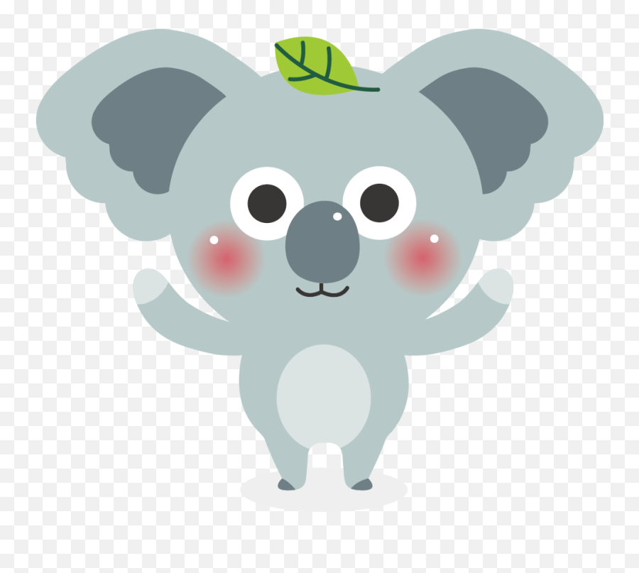 Koala Cartoon Elephant - Baby Elephant Png Download 967 Emoji,Koala Transparent