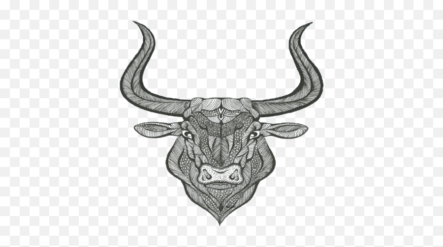Download Bull Head - Openclipart Png Image With No Emoji,Bull Head Png