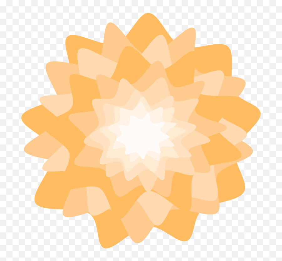 Flowerpeachpetal Png Clipart - Royalty Free Svg Png Emoji,Orange Flower Clipart