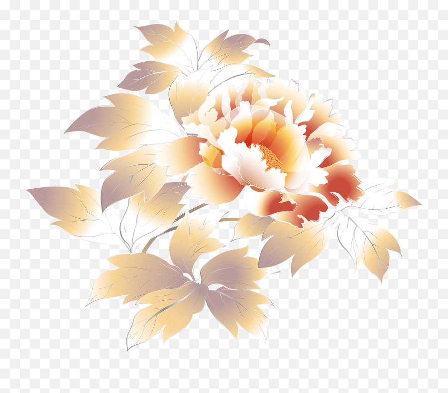 Peony Flower Clipart Free Download Transparent Png Creazilla Emoji,Peonies Clipart