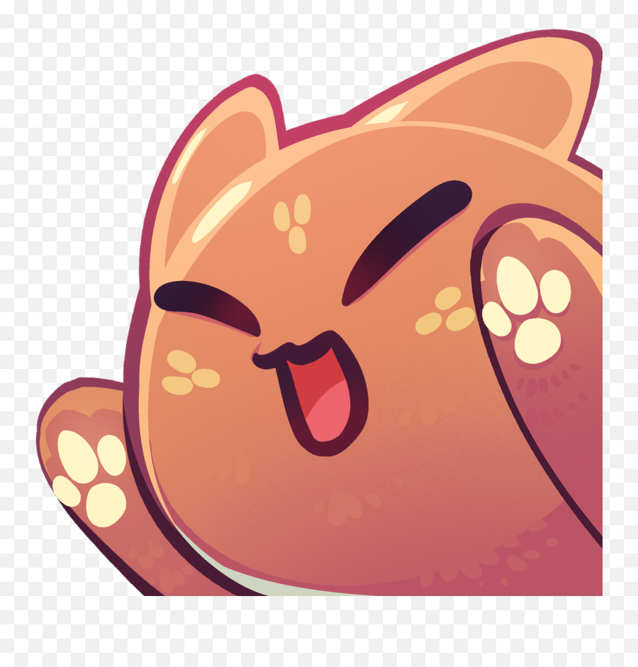 Fat Cat Glomp By Chocolate - Rebel Cartoon 1080x1080 Png Emoji,Fat Cat Png