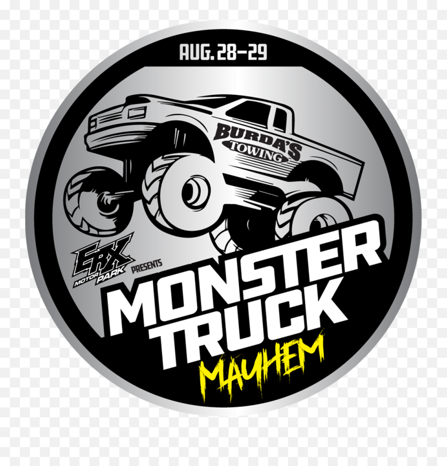 Monster Truck Mayhem - Synthetic Rubber Emoji,Monster Jam Logo