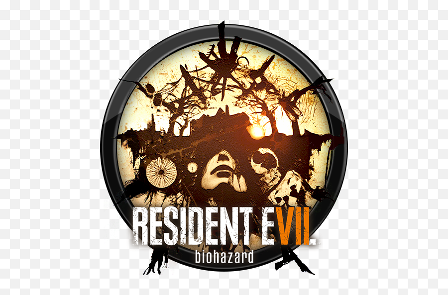 Resident Evil 7 Icon Png Transparent - Resident Evil 7 Biohazard Icon Emoji,Resident Evil 7 Logo