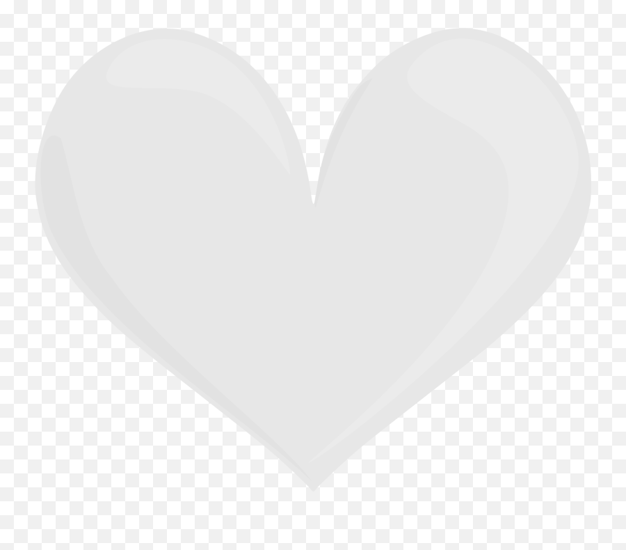 Silver Heart Transparent Cartoon - Silver Heart Clipart Emoji,Open Heart Clipart