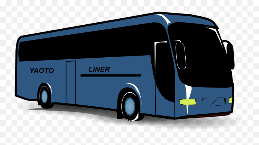 Bus Public Transport Transport Mobile Home Travel - Tour Clipart Bus Emoji,Transport Cliparts