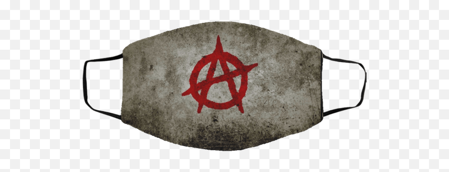 Cloth Face Masks Anarchy Symbol - Tulipshirt Pj Masks Face Mask Emoji,Anarchy Symbol Png