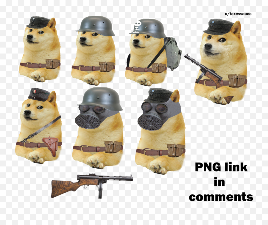 Ww2 Finnish Soldier Doge Pngs - Dog Clothes Emoji,Doge Png