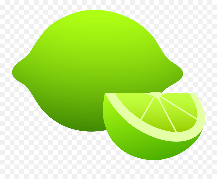 Key Lime Pie Slice Clipart - Lime 4643x3614 Png Clipart Emoji,Lime Slice Png