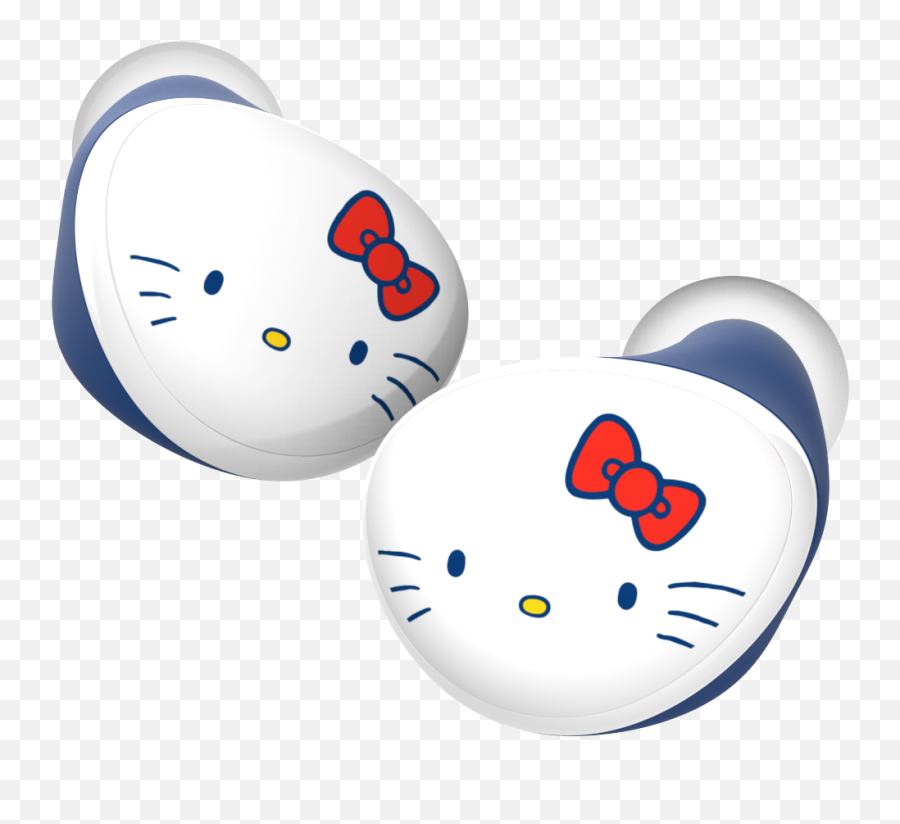 Sanrio Beans True Wireless Earbuds - Hello Kitty Shop Emoji,Sanrio Transparent