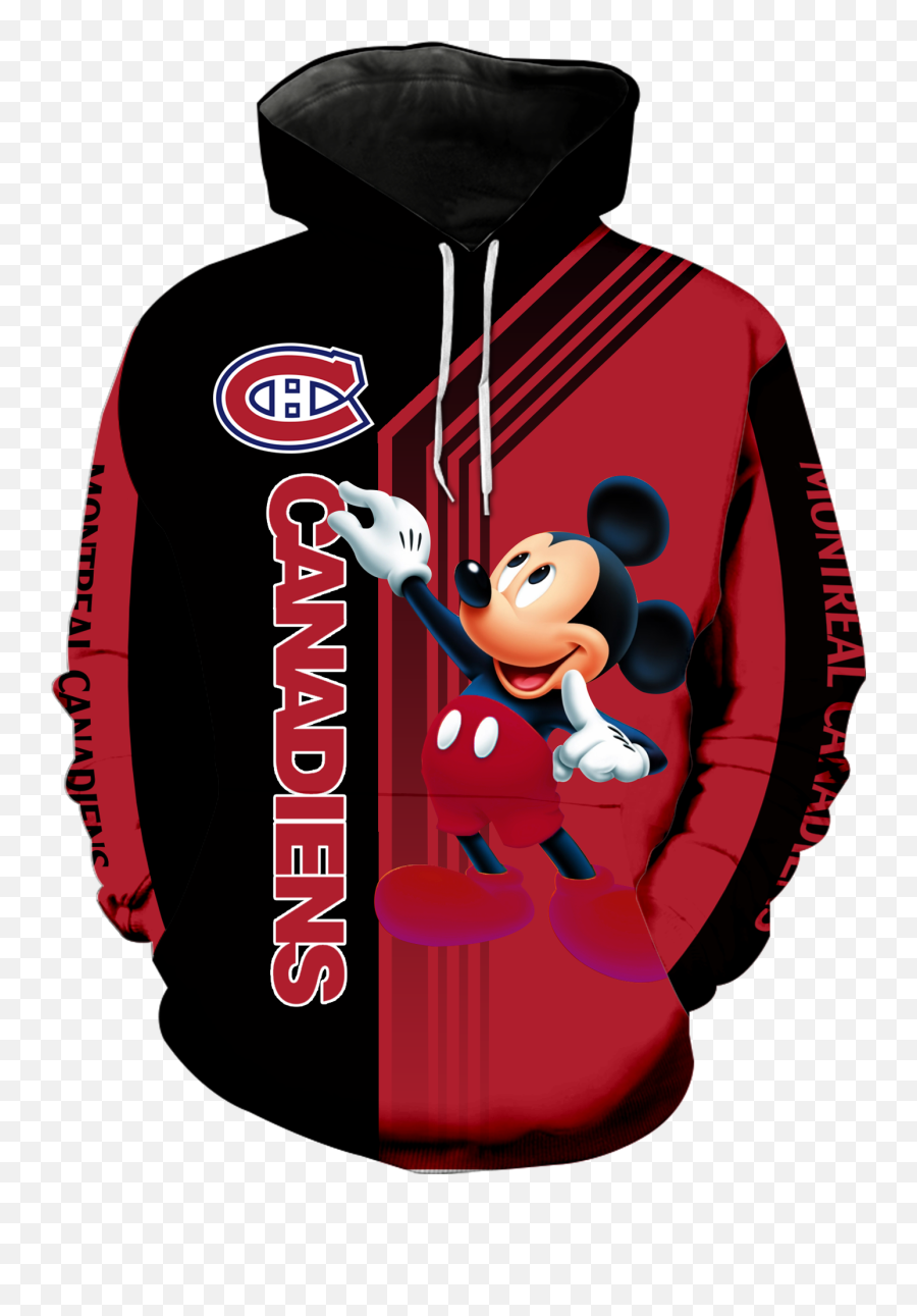 Montreal Canadiens Mickey Mouse New Full All Over Print V1539 Emoji,Montreal Canadiens Logo