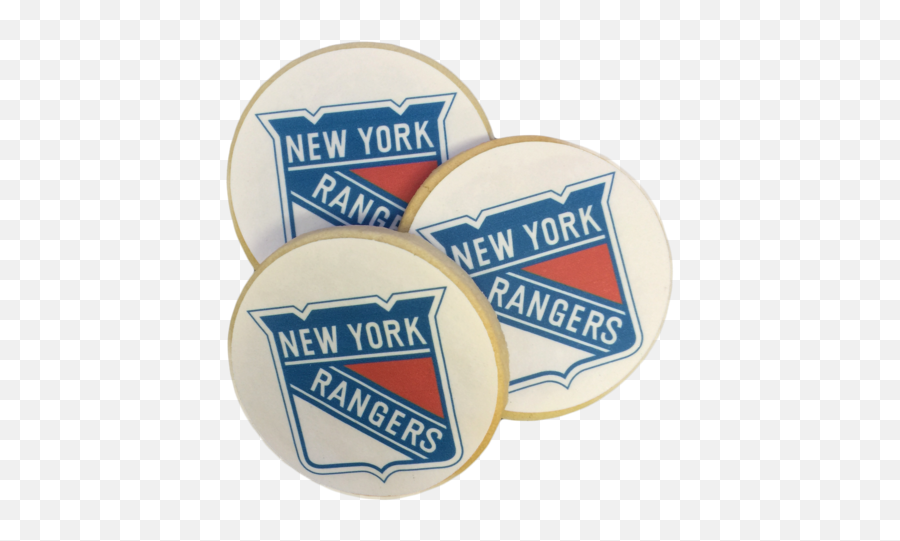 Ny Rangers Sugar Cookies - New York Rangers Emoji,New York Rangers Logo