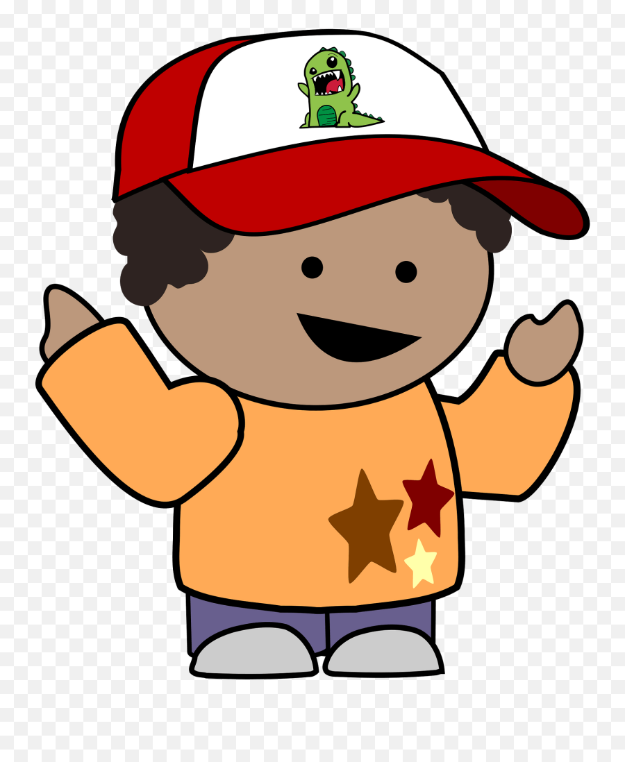 Excited Boy Wearing A Hat Clipart Free Download Transparent - Wearing Baseball Cap Clipart Emoji,Excited Clipart