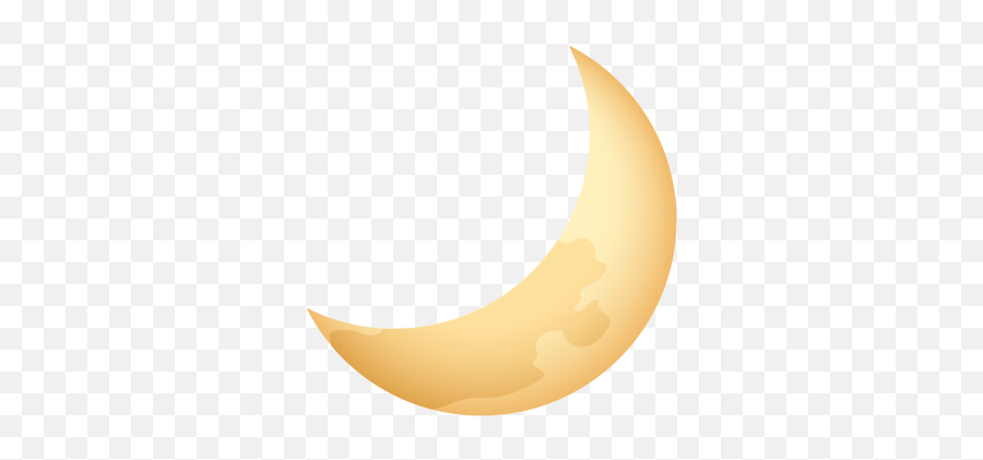 Crescent Moon Icon - Moon Icon Png Emoji,Crescent Moon Transparent