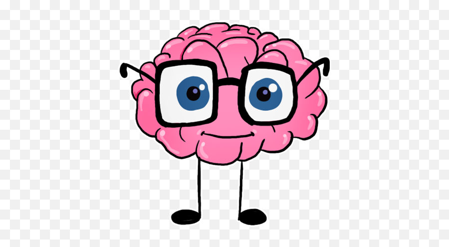 Brain Thought Drawing Clip Art - Brain Png Download 500 Animated Brain Cartoon Png Emoji,Clipart Brain