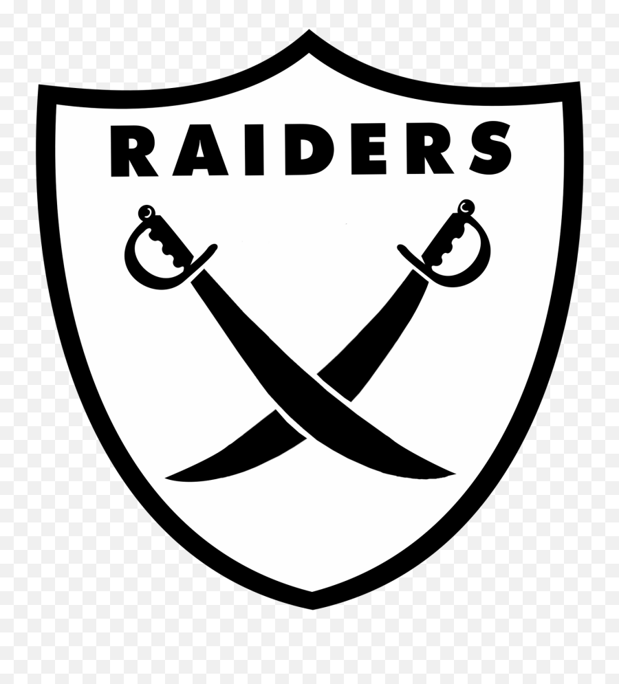 Oakland Raiders Logo Silhouette Png - Raiders Logo Emoji,Raiders Logo