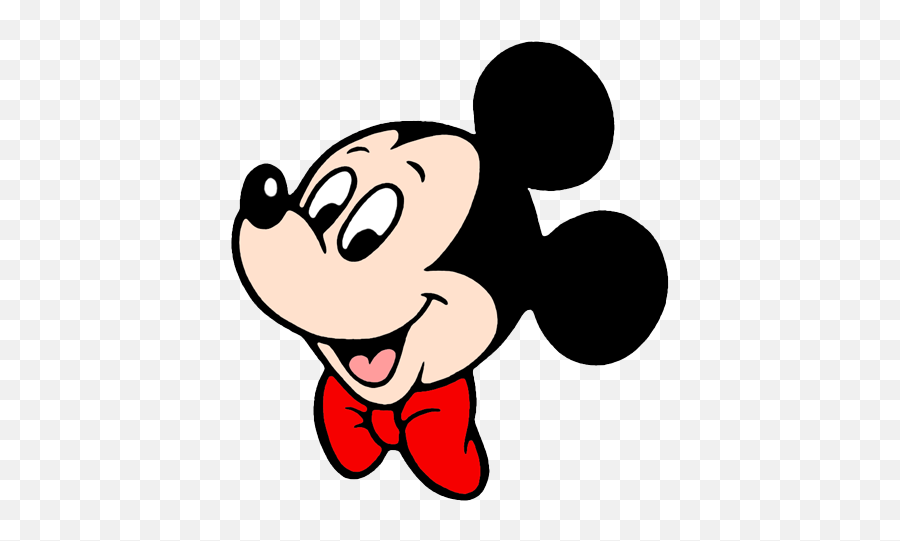 Mickey Mouse Face - Transparent Mickey Face Png Emoji,Mickey Mouse Face Png