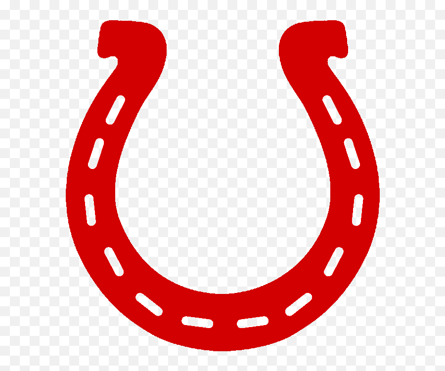 Horse Shoe Horseshoe Clip Art - Red Horseshoe Clipart Emoji,Horseshoe Clipart