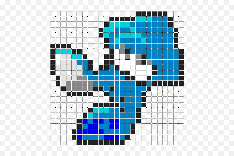 All Colours Used Were Sampled From The - Inkling Splatoon Pixel Art Grid Emoji,Splatoon Logo