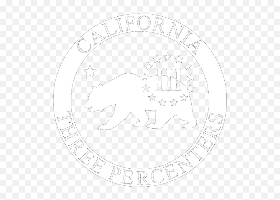 Home California Three Percenters Emoji,3% Logo