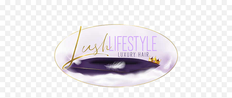 Lace Wigs The Lifestyle Of Luxury Emoji,Wig Logo