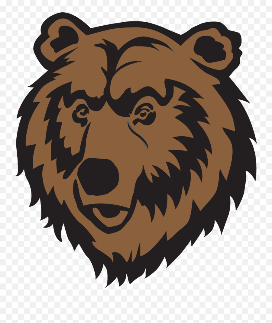 Live Oak Elementary School - Growling Bear Black And White Emoji,Live Oak Png
