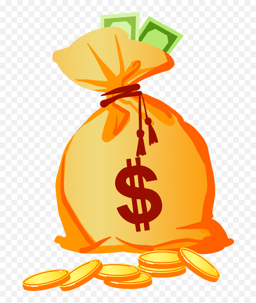 Money Bag Png Transparent Images - Money Bag Orange Emoji,Money Bag Png
