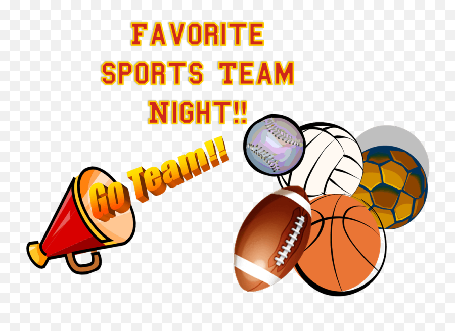 Night Png - Sports Night Clip Art Emoji,Team Clipart