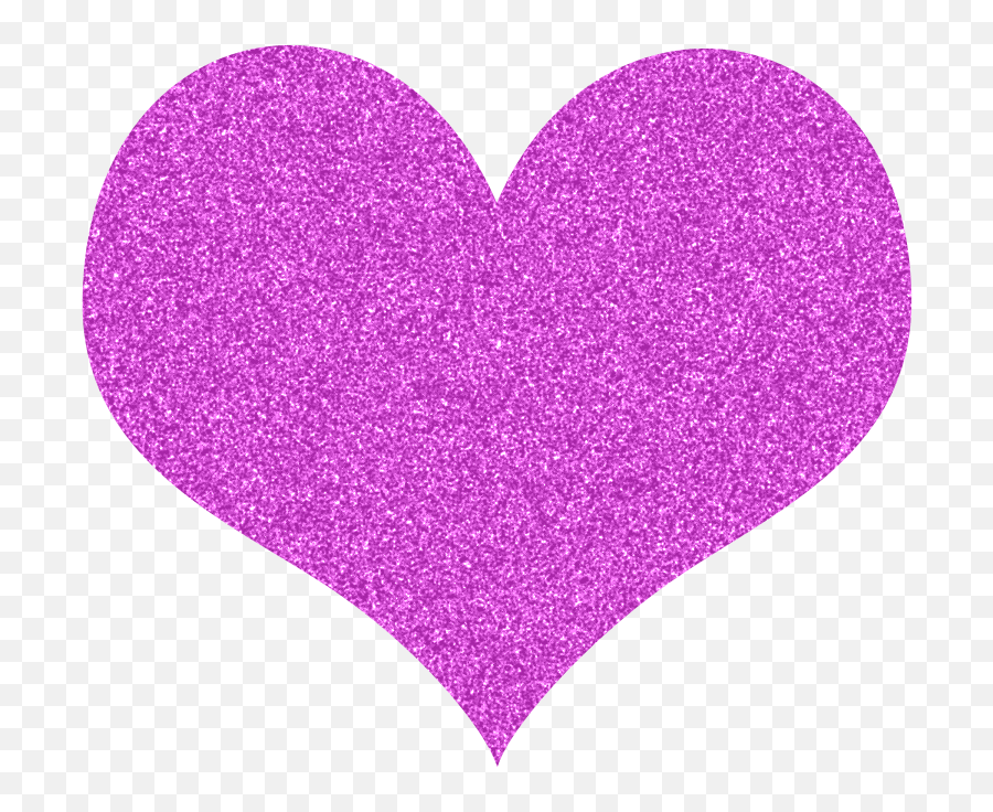 Glitter Heart Clipart Png Image With No - Rainbow Glitter Love Heart Emoji,Free Heart Clipart