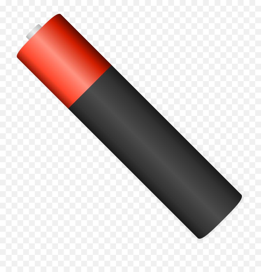 Alkaline Battery Png - Solid Emoji,Battery Clipart