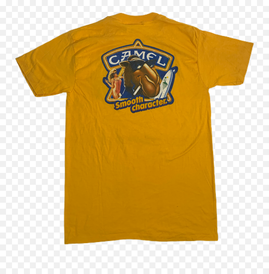 Vintage Camel U201csmooth Characteru201d T - Shirt Jointcustodydc Vintage Camel Tshirt Ebay Emoji,Camel Cigarettes Logo