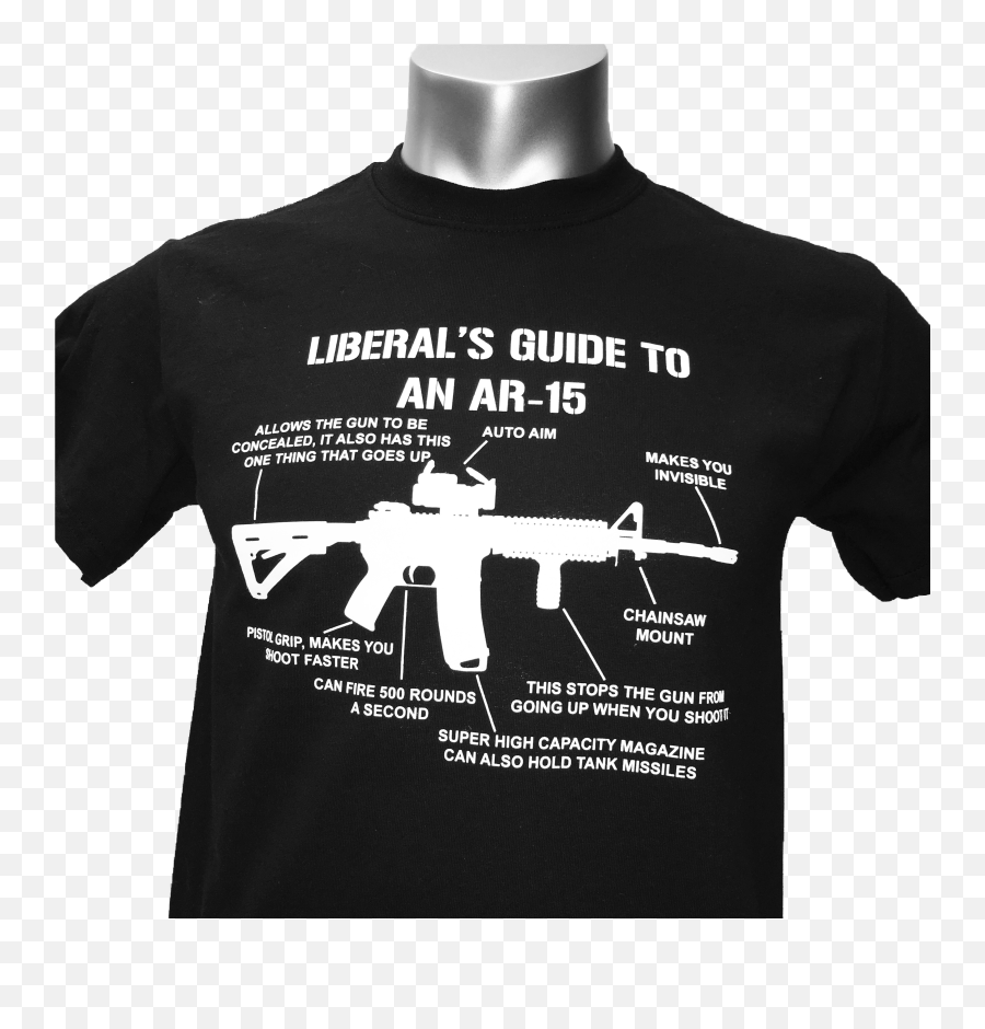 Gun Fire Png - Liberals Guide To Ar 15 Shirt Emoji,Gun Fire Png