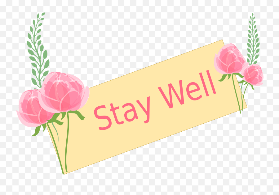 Stay Well Sign Clipart Free Download Transparent Png - Girly Emoji,Well Clipart