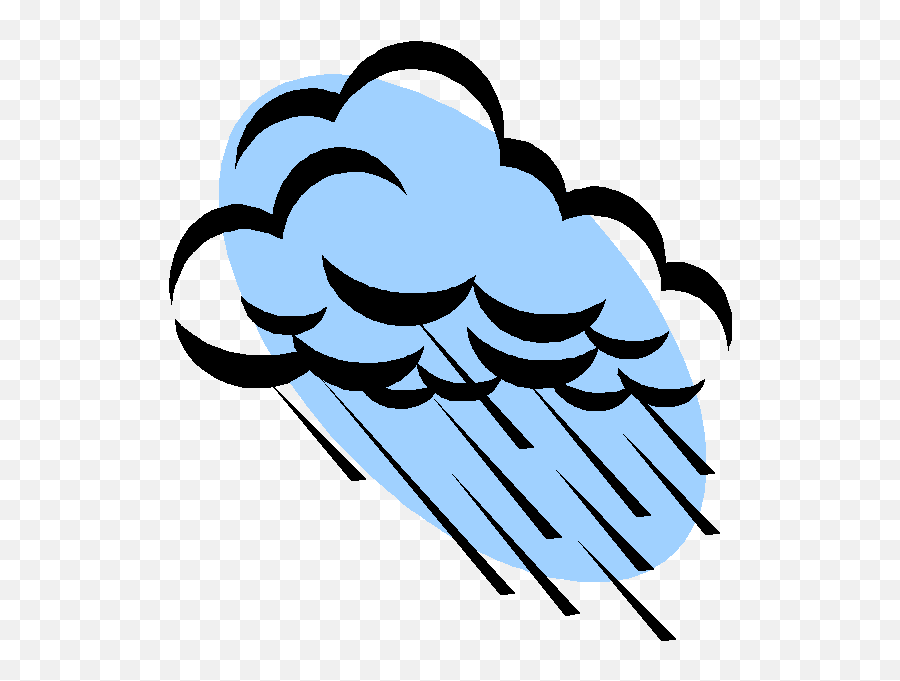 Rain Storm Free Clipart - Clip Art Library Rainstorm Clipart Emoji,Rainy Clipart