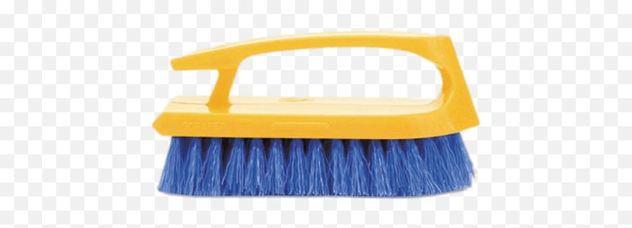 Cleaning Brush With Yellow Handle - Scrub Brush Emoji,Cleaning Png