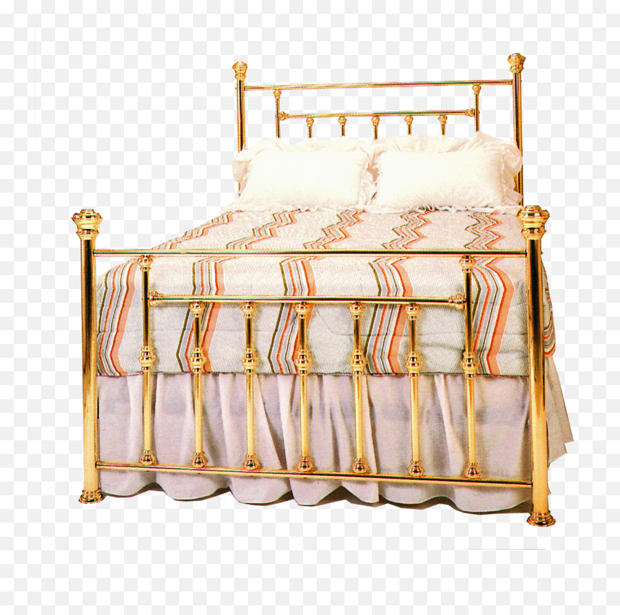 112 Halcyon Brass Bed - Brass Beds Of Virginia Full Size Emoji,Bed Png