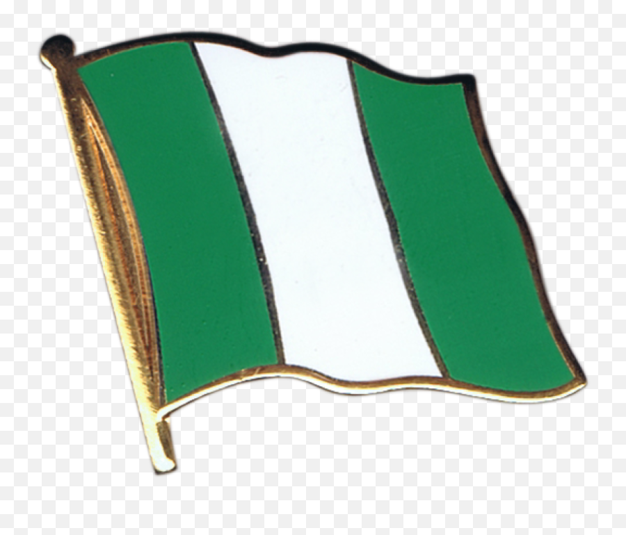 Download Nigeria Flag Pin Badge - Hong Kong Flag Pin Badge Emoji,Nigerian Flag Png