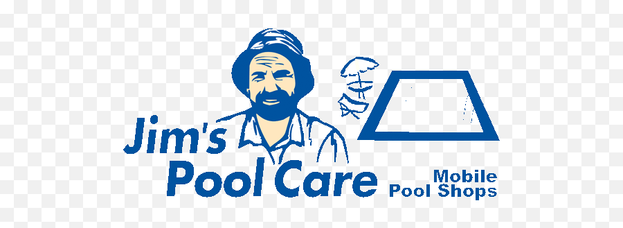Jims Pool Care Service Pool Maintenance And Pool Cleaning Emoji,Pool Service Logo