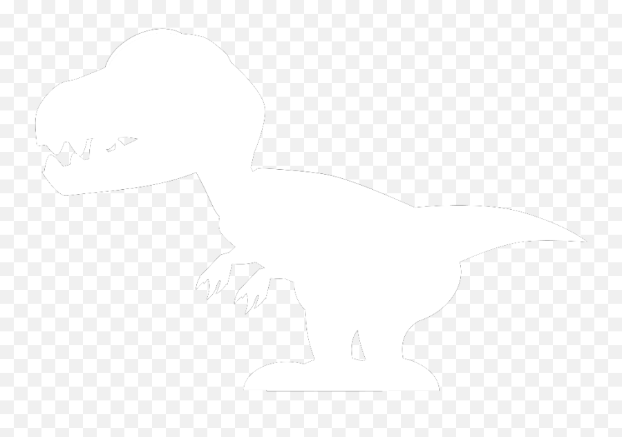White Trex Svg Vector White Trex Clip Art - Svg Clipart Tyrannosaurus Emoji,T Rex Clipart