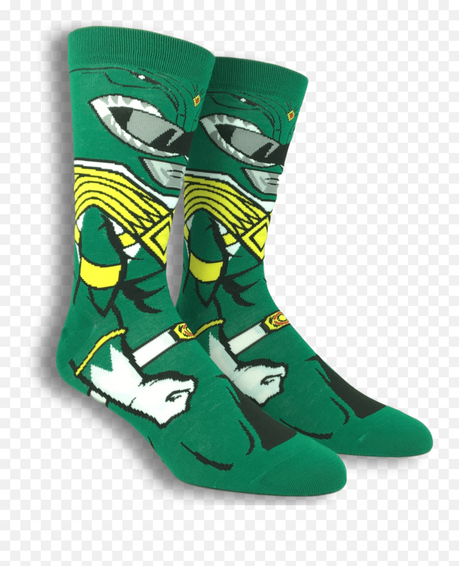 Power Rangers Green Ranger 360 Socks Emoji,Green Ranger Png