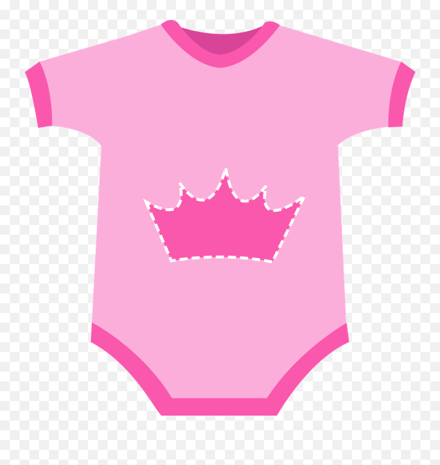 Vest Clipart Baby Girl Vest Baby Girl Transparent Free For - Pink Baby Onesies Clipart Emoji,Baby Girl Clipart