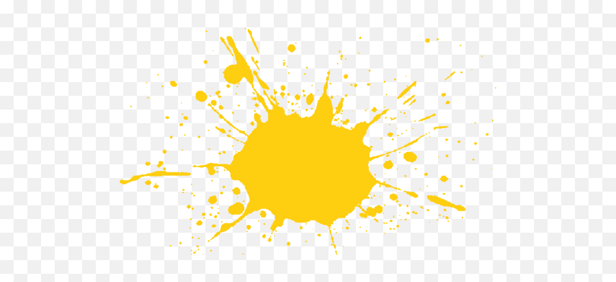 Download Hd Yellow Paint - Ball Splatter Green Paint Yellow Paint Splatter Hd Emoji,Paint Splatter Png